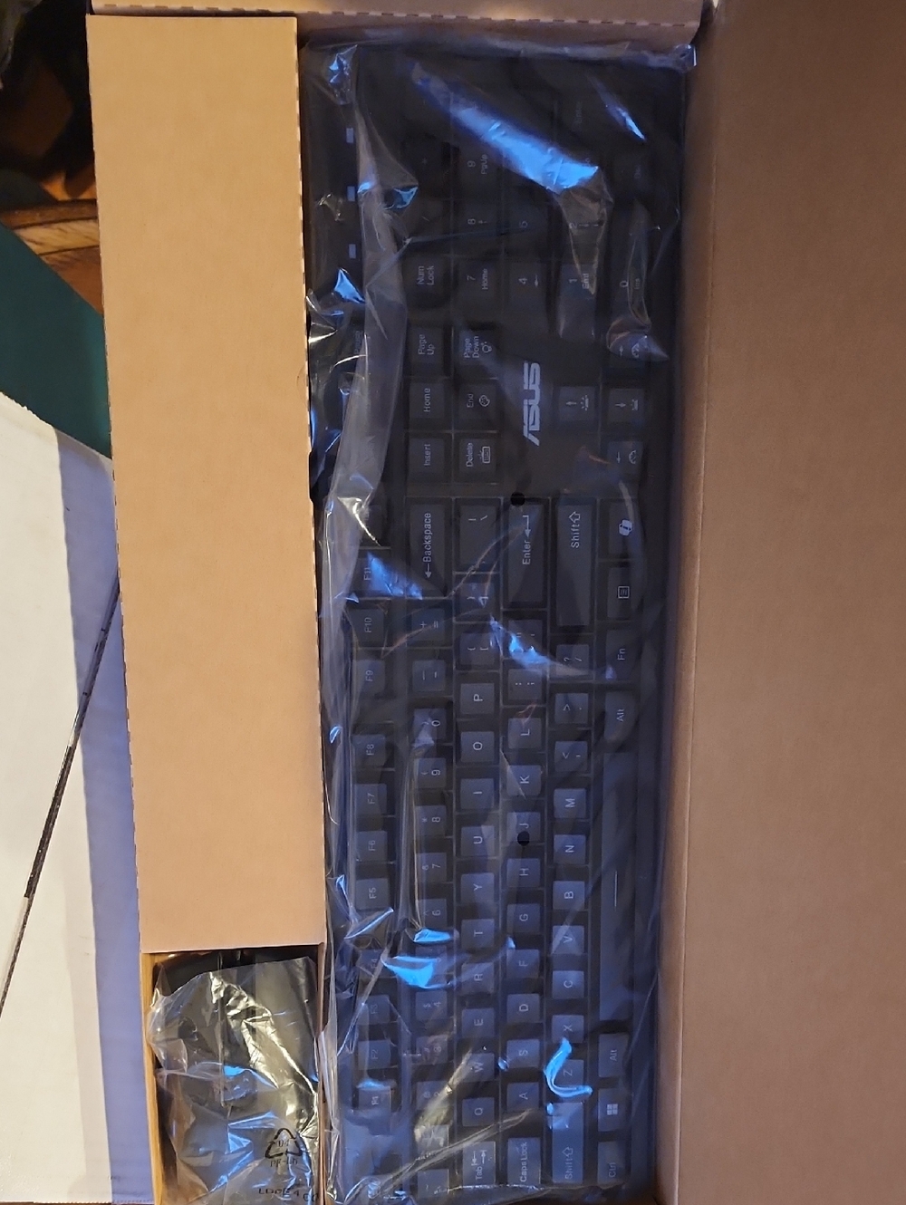 ASUS Black Full-Size Wired USB Keyboard